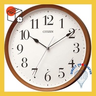 Rhythm (RHYTHM) Citizen wall clock radio clock analog continuous second hand small tea Φ28.3x5.4cm CITIZEN 8MY540-006