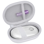 co2CREA Hard Case Replacement for Logitech Pebble M350 M355 i345 Wireless Bluetooth Mouse (Off White