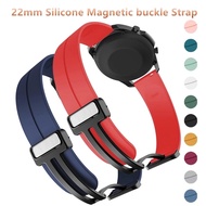 20mm 22mm Strap Magnetic Silicone Strap Bracelet Smart Watch Universal 20/22mm Silicone Strap