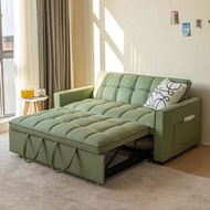 sofa 梳化床 折疊沙發 貓抓皮梳化 單人沙發 雙人位梳化 可坐可躺 包送貨 Free Delivery 客廳梳化 沙發 沙發床