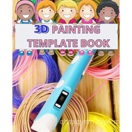 3D Pen Template Book: DIY 3D Printing 3D Pen Art ZECE