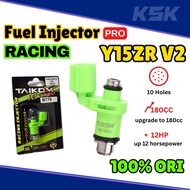 TAIKOM RACING Y15ZR V1 V2 FUEL INJECTOR RACING 10 HOLES 150CC 160CC 170CC 180CC THROTTLE BODY Y15 IN