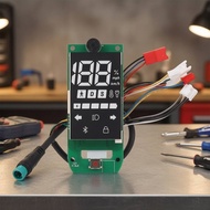 Scooter Display with Wiring Harness Electric Bluetooth Dashboard Scooter Dashboard Real-Time Circuit