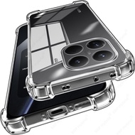 Transparent Case For Xiaomi 15T Pro 5G Airbags Shockproof Coque Fundas On Xiomi Xaomi Xiomi Mi15T Mi