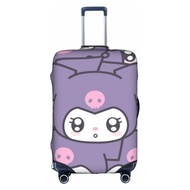 Sanrio Kuromi   suitcase cover dustproof and scratchproof suitcase protective cover Suitcase Protector Fits 18-32 Inch Luggage