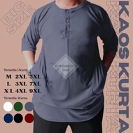 Jumbo Men's Black T-Shirt Cool Kurta sizeBIG XL XXL XXXl 4xl 5xl 7xl 9xl baju t shirt lelaki baju le
