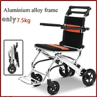 Manual lightweight folding used economic hospital wheelchair