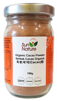 Sun Nature - Organic Cacao Powder 100G