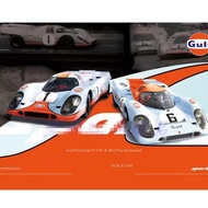 Tiny x Sparky Porsche 917 Gulf Painting #2 Bay Alloy Racing Model