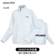 YONEX 2024 New YONEX Yonex YY Badminton Jacket Sportswear for Men and Women 150074BCR
