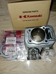 CYLINDER BLOCK SET KAWASAKI BARAKO BC175 THAILAND GENUINE PARTS 951111082