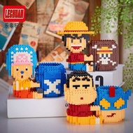 ตัวต่อนาโนแบบเฟือง Size XL - Lechuan  Pen Holder Pikachu / Stella Lou / Stitch / Luffy / Chopper / S