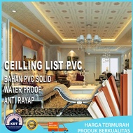 SIKU Ceiling Border PVC Wall Border List PVC Ceiling List PVC Ceiling Profile per Meter Ceiling Angl