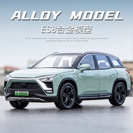 1/32 Scale NIO ES8 Diecast Alloy Pull Back Car Collectable Toy for Children