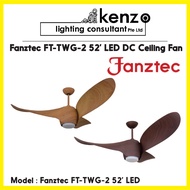 Fanztec FT-TWG-2 52' LED DC Ceiling Fan