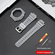 Universal GA2100/2110 Style Mod Kit, Transparent Resin Case & Band Set for Octagon Sports Watch, Cus