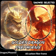 SALYWEE 5U T700  Full Carbon Badminton Racket Limited 'Dragon-Phoenix' Series (40T Shaft, 30lbs Tens