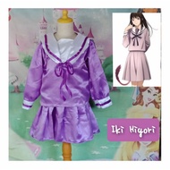 Hiyori Iki Noragami Children's Japanese Anime Cosplay Costume