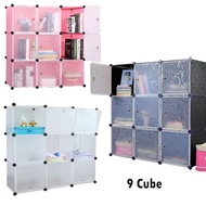 🔥READY STOCK🔥 WARDROBE 9 CUBE