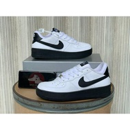 HITAM PUTIH Special Wholesale Shoes AF1 Plain White White LIST Black Black Plain Not