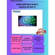 HAIER H50P750UX 50 inch  Google 4K UHD TV