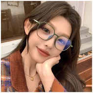 Anti Blue-ray Glasses Reading Glasses Round Face Plain Face Handy Tool Show Face Small Large Frame S