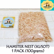 MHEL RYAN PETSHOP (KUSOT) 100 GRAMS, BEDDINGS,WOOD SHAVING