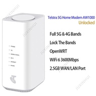 Arcadyan Telstra 5G Home Modem QWRT AW1000 X55 WiFi 6 AX3600 Lock Band 5G 4G LTE CPE Wireless WiFi OpenWrt Router With Sim Card
