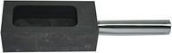 Gold Silver Graphite Ingot Mold Mould Crucible for Melting Casting Refining with Metal Bar (500g)