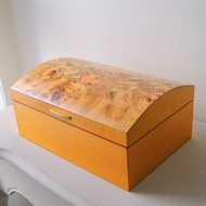 【Ms. box 箱子小姐】頂級木製飾品盒/珠寶盒/收納盒歐式鄉村弧形