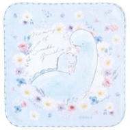 角落小顆伴 - 角落生物毛巾角落小夥伴毛巾手帕 100% 全棉 (25cm x 25 cm Purple Dino mama and Dino) Sumikko gurashi 中毛巾角落生物手帕 -