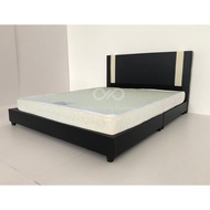 Queen Size 7" Rebound Mattress with Divan Bed Set