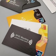 1Pc Anti Rfid NFC Wallet Blocking Reader Lock Bank Card Holder Id Bank Card Case Protection Metal Credit Card Holder Aluminium