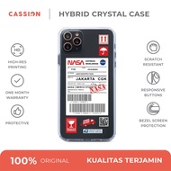 case redmi note 8 pro hybrid crystal cassion nasa express custom - redmi note 8