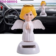 YONGWANG66HR Solar Swinging Angel Christmas Gift Auto Interior Solar Powered Eco Friendly Action Fig
