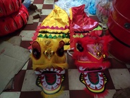 Đầu Lân Trẻ Em 6 Đến 10 Tuổi 26cm x 30cm + Đuôi