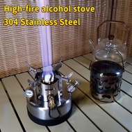 Outdoor Portable Picnic Stove Alcohol Stove Crown Rocket Stove Camping Tea Cooking Heating Stove Sta