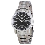 New Jam Tangan Pria Seiko 5 Automatic 21 Jewels Stainless Steel Silver