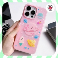 Astronaut Jelly Case Printing oppo a16 a54 a16k a16e a17 a17k a1k a38 a18 a3s a3x a5i a5 2025 a5 pro