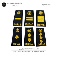 Kemenimipas PDH Rank Grade 3A-4B Latest Embroidery Kemenimipas PDH Rank/ Latest PDH Rank/ Official A