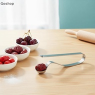 Goshop Cherry Pitter Stainless Steel Jujube Core Remover Easy Operation Sturdy Build For Home Baking