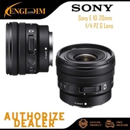 Sony 10-20mm f/4 G Lens | E PZ 10-20mm
