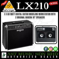 Behringer LX210 - 2 x 60-Watt Digital Guitar Modeling Workstation with 2 Original Bugera 10" Speaker