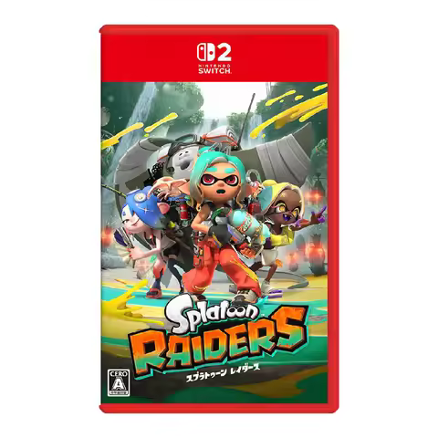 Splatoon Raiders Physical Edition Action Shooter Treasure Hunt Solo 2-4 Player Local Wireless Online