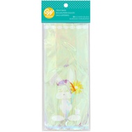 Iridescent Bunny Treat Bag 1912-0-0338 10Pc