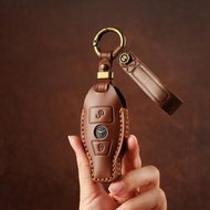 Suitable For Mercedes-Benz GLK Key Cover E-class C-class R350 Old GL High-end E-class GLC Shell Leat