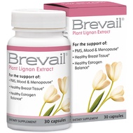 Brevail Plant Lignan Extract Capsules, Proactive Breast Health Supplement with 50 mg SDG Lignans fro