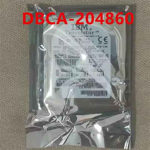 Almost New Original HDD For IBM 4.86GB 2.5" 2MB IDE 4200RPM For Notebook HDD For DBCA-204860