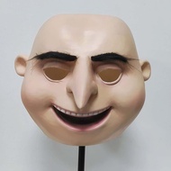 NEW Anime Despicable Me Gru Mask Adult Full Face Green Eyes Thief Dad Gru Latex Masks Halloween Fanc