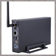 (VCBZ) BS-U35WF 300Mbps USB 3.0 Wi-Fi Streaming Server 3.5" External Hard Drive HDD Enclosure &File